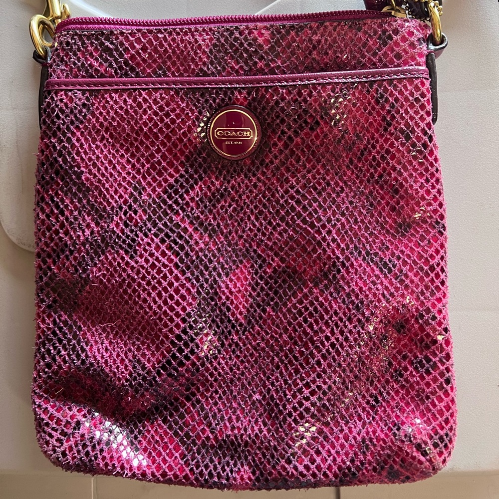 Coach purse - cross body bag